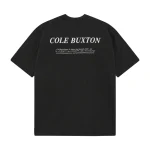 Cole Buxton Address T Shirt Black