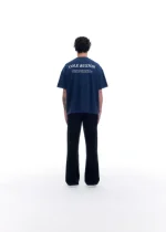 Cole Buxton Address T Shirt Navy