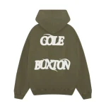 Cole Buxton Balearic Hoodie Khaki