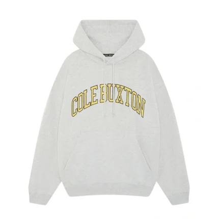 Cole Buxton Yellow Arc Hoodie