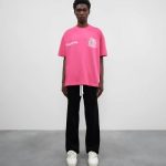 Cole Buxton Double Logo Sports pink T-Shirt