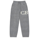 Cb Logo Knit Gray Pants