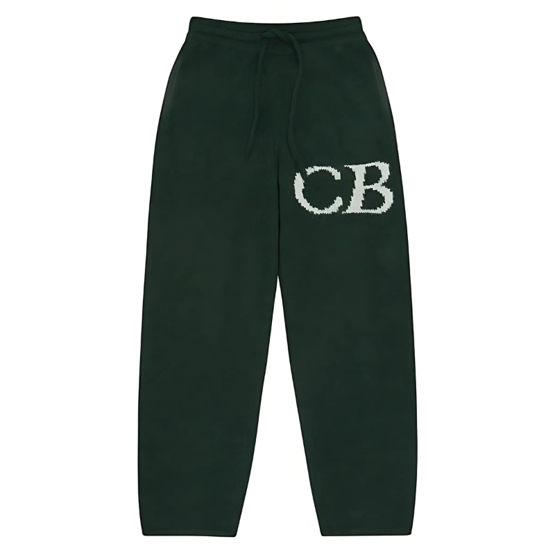 Cb Logo Knit Green Pants Cb Logo Knit Green Pants