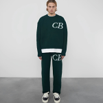 Cb Logo Knit Green Pants