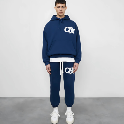 CB STAR NAVY HOODIE