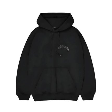 OLD ENGLISH BLACK HOODIE